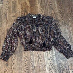Allison New York Long Sleeve Blouse